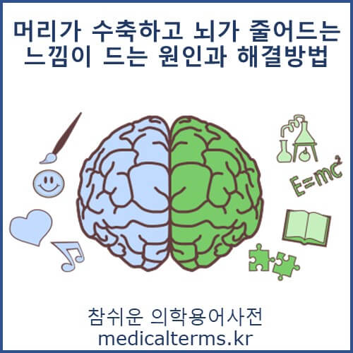 긴장성 두통 : 머리가 수축하고 뇌가 줄어드는 느낌이 드는 원인과 치료법